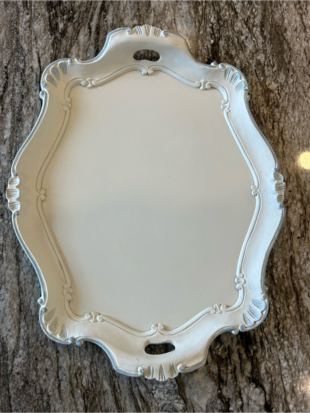 Lenox Swedish Lodge Wood Rectangular Tray